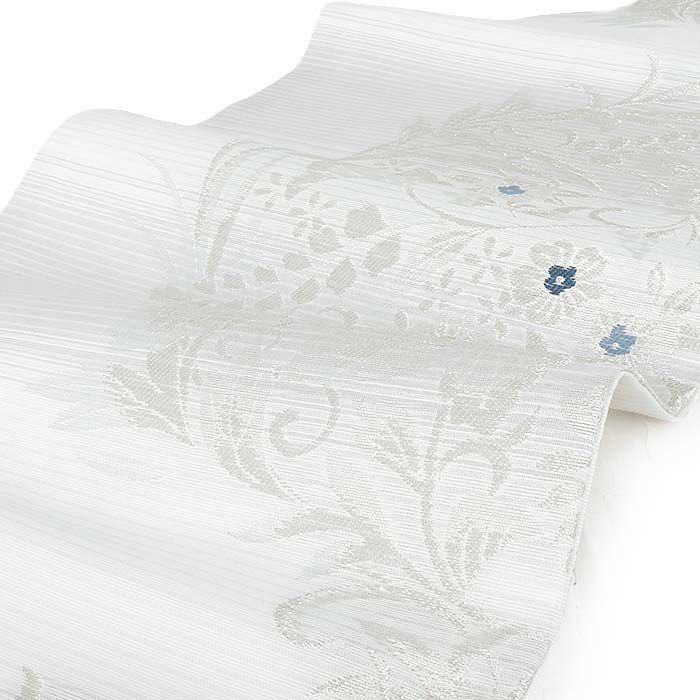 小紋紬色無地御召などのお着物にすぐ使えるお仕立て上がり九寸名古屋帯。春秋冬袷単衣の時期のお着物のお締めいただけます。