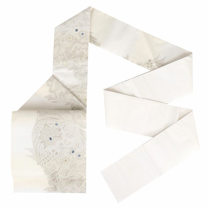 小紋紬色無地御召などのお着物にすぐ使えるお仕立て上がり九寸名古屋帯。春秋冬袷単衣の時期のお着物のお締めいただけます。