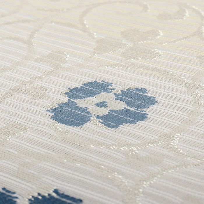 小紋紬色無地御召などのお着物にすぐ使えるお仕立て上がり九寸名古屋帯。春秋冬袷単衣の時期のお着物のお締めいただけます。