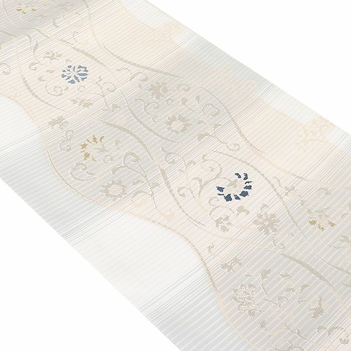 小紋紬色無地御召などのお着物にすぐ使えるお仕立て上がり九寸名古屋帯。春秋冬袷単衣の時期のお着物のお締めいただけます。