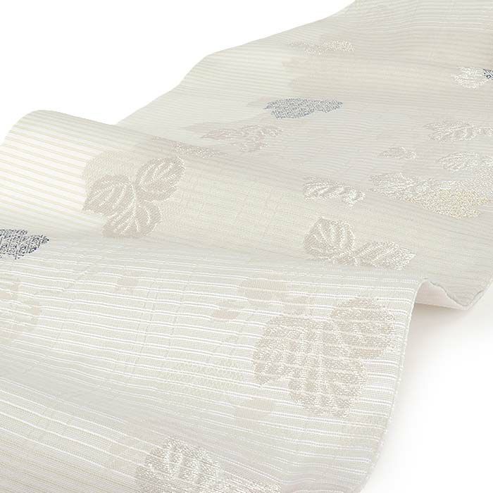 小紋紬色無地御召などのお着物にすぐ使えるお仕立て上がり九寸名古屋帯。春秋冬袷単衣の時期のお着物のお締めいただけます。