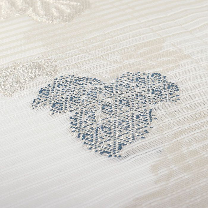 小紋紬色無地御召などのお着物にすぐ使えるお仕立て上がり九寸名古屋帯。春秋冬袷単衣の時期のお着物のお締めいただけます。