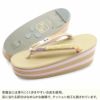 振袖草履成人式草履振袖ぞうり成人用レディース世美庵Lサイズゴールドピンク金桃華紋正絹帯地合皮4枚芯厚底ハイヒールバイカラー日本製優花緒痛くない歩きやすい女性振袖卒業袴振り袖ママ振おしゃれはたち結婚式ぞうり草履fs