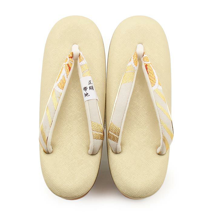 振袖草履成人式草履振袖ぞうり成人用レディース世美庵Lサイズゴールドブラックオレンジ金黒橙華紋菱帯地合皮4枚芯厚底ハイヒール日本製優花緒痛くない歩きやすい女性振袖卒業袴振り袖ママ振おしゃれはたち結婚式ぞうり草履fs