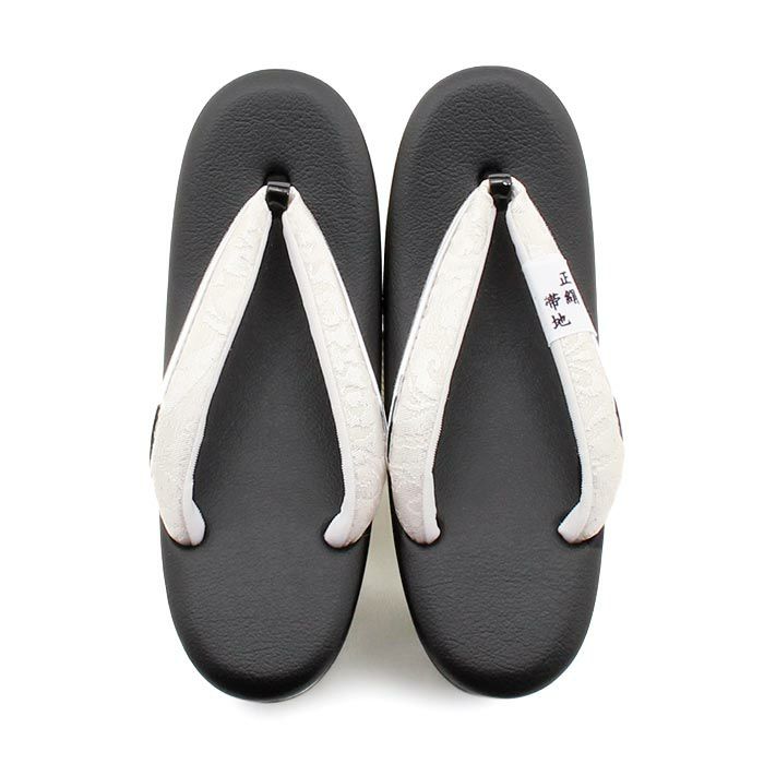 振袖草履成人式草履振袖ぞうり成人用レディース華三彩Lサイズブラックシルバー黒銀華紋正絹帯地合皮2枚芯日本製痛くない歩きやすい女性振袖卒業袴振り袖ママ振おしゃれはたち結婚式ぞうり草履fs