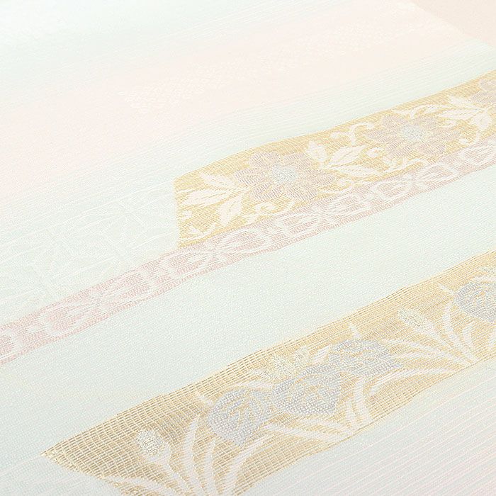 小紋紬色無地御召などのお着物にすぐ使えるお仕立て上がり九寸名古屋帯。春秋冬袷単衣の時期のお着物のお締めいただけます。