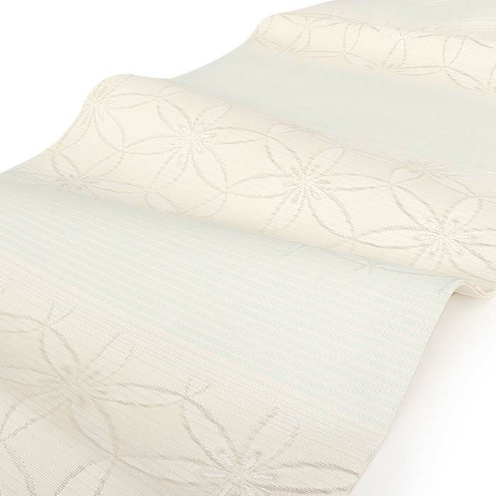 小紋紬色無地御召などのお着物にすぐ使えるお仕立て上がり九寸名古屋帯。春秋冬袷単衣の時期のお着物のお締めいただけます。