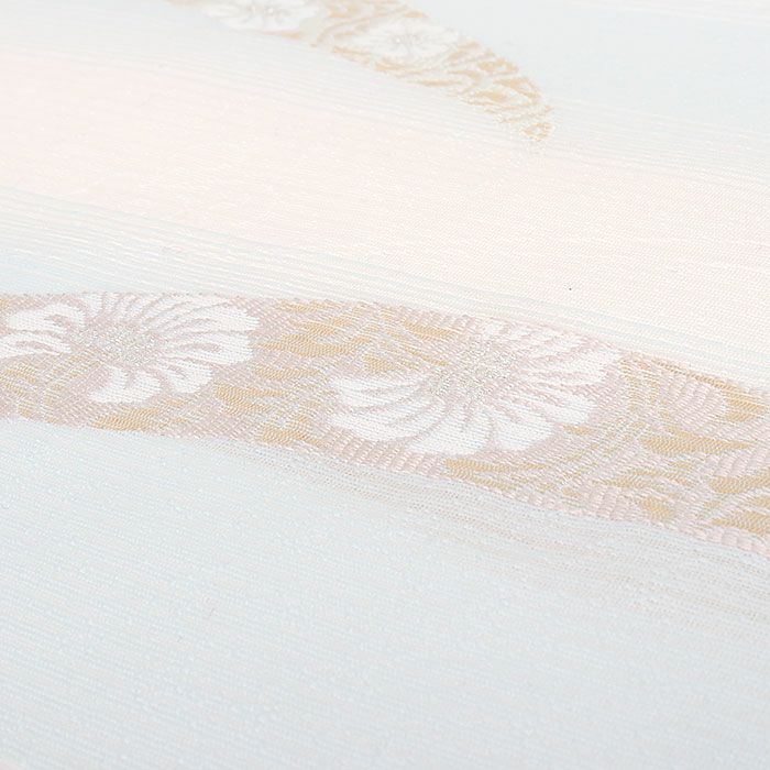 小紋紬色無地御召などのお着物にすぐ使えるお仕立て上がり九寸名古屋帯。春秋冬袷単衣の時期のお着物のお締めいただけます。