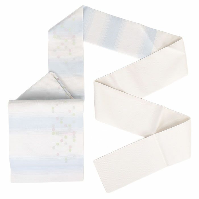 小紋紬色無地御召などのお着物にすぐ使えるお仕立て上がり九寸名古屋帯。春秋冬袷単衣の時期のお着物のお締めいただけます。