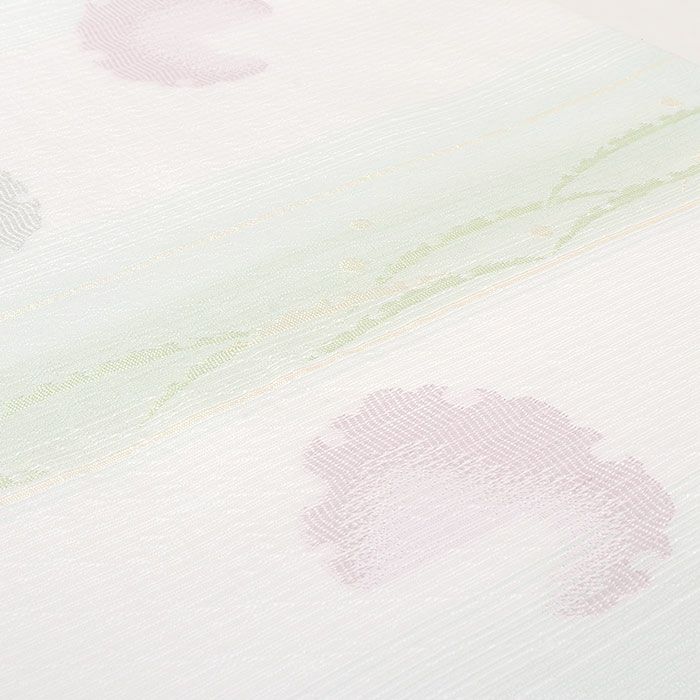 小紋紬色無地御召などのお着物にすぐ使えるお仕立て上がり九寸名古屋帯。春秋冬袷単衣の時期のお着物のお締めいただけます。