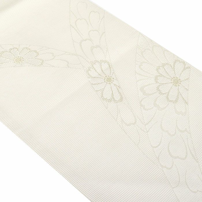 小紋紬色無地御召などのお着物にすぐ使えるお仕立て上がり九寸名古屋帯。春秋冬袷単衣の時期のお着物のお締めいただけます。