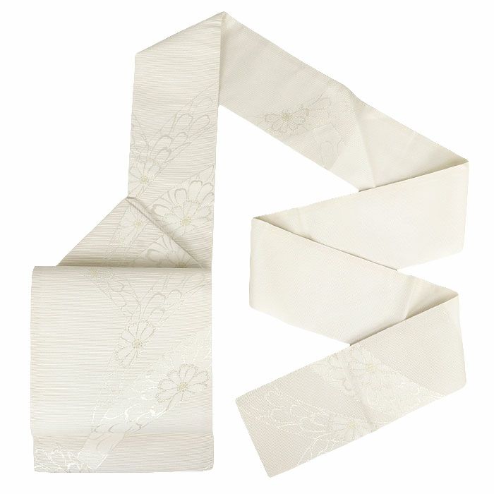 小紋紬色無地御召などのお着物にすぐ使えるお仕立て上がり九寸名古屋帯。春秋冬袷単衣の時期のお着物のお締めいただけます。