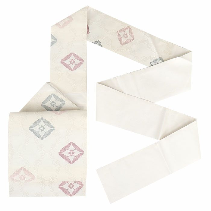 小紋紬色無地御召などのお着物にすぐ使えるお仕立て上がり九寸名古屋帯。春秋冬袷単衣の時期のお着物のお締めいただけます。