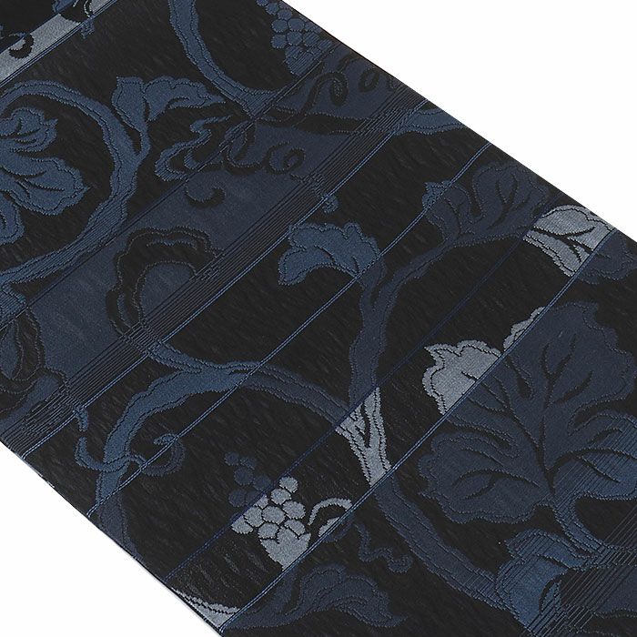 小紋紬色無地御召などのお着物にすぐ使えるお仕立て上がり九寸名古屋帯。春秋冬袷単衣の時期のお着物のお締めいただけます。