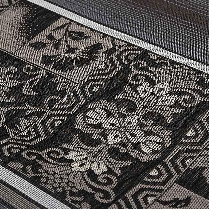 小紋紬色無地御召などのお着物にすぐ使えるお仕立て上がり九寸名古屋帯。春秋冬袷単衣の時期のお着物のお締めいただけます。