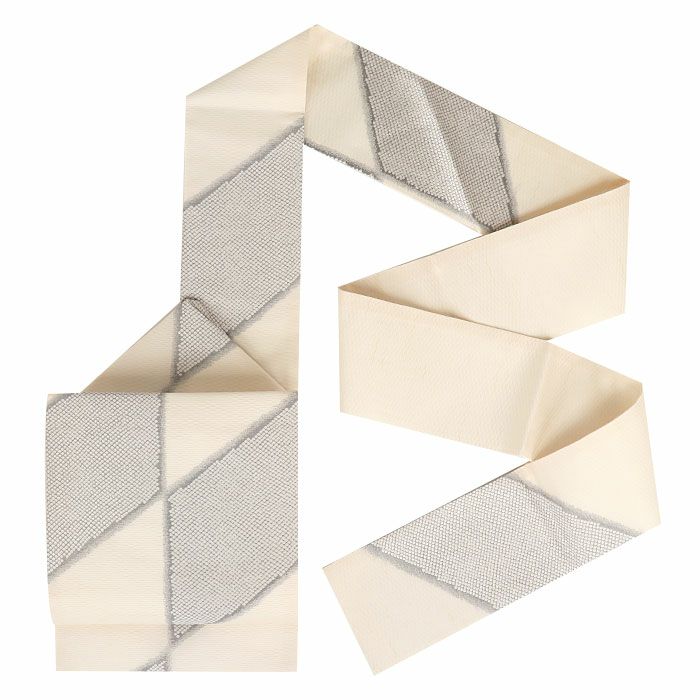 小紋紬色無地御召などのお着物にすぐ使えるお仕立て上がり九寸名古屋帯。春秋冬袷単衣の時期のお着物のお締めいただけます。