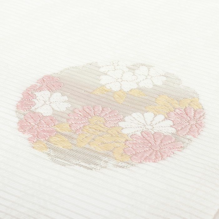 小紋紬色無地御召などのお着物にすぐ使えるお仕立て上がり九寸名古屋帯。春秋冬袷単衣の時期のお着物のお締めいただけます。