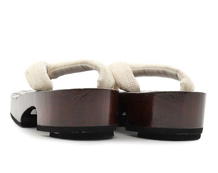 下駄レディース浴衣用ゆかた用鎌倉彫濃茶エンジアイボリーMサイズ桐下駄立涌彫り格子柄鼻緒太め高級桐下駄日本製女性女性用げた軽い痛くない歩きやすい右近下駄濃赤茶生成レトロシック古典おしゃれ残暑fs