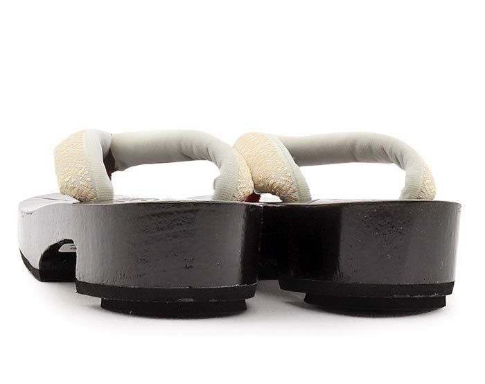 下駄レディース浴衣用ゆかた用鎌倉彫濃ブラウンエンジアイボリーMサイズ桐下駄花彫台献上柄独鈷高級桐下駄日本製女性女性用げた軽い痛くない歩きやすい右近下駄濃赤茶橙レトロシック古典おしゃれ残暑fs