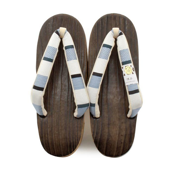 下駄レディース浴衣用ゆかた用焼桐天茶台ブラウンMサイズ桐下駄博多織会津桐縞彩小径IROKOMICHI鼻緒太め高級桐下駄日本製女性女性用げた軽い博多織鼻緒焦げ茶おしゃれモダン残暑fs