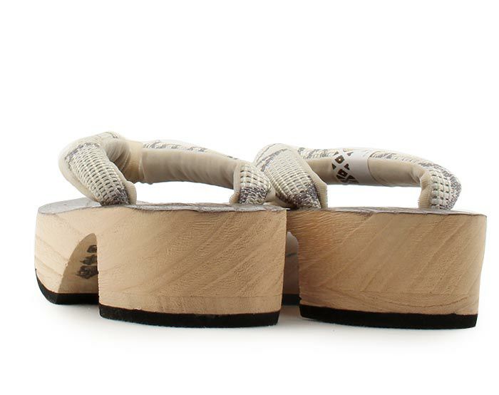 下駄レディース浴衣用ゆかた用焼桐天茶台ブラウンアイボリーグレージュMサイズ桐下駄博多織会津桐幾何学彩小径IROKOMICHI鼻緒太め高級桐下駄日本製女性女性用げた軽い博多織鼻緒焦げ茶薄黄薄灰おしゃれモダン残暑fs