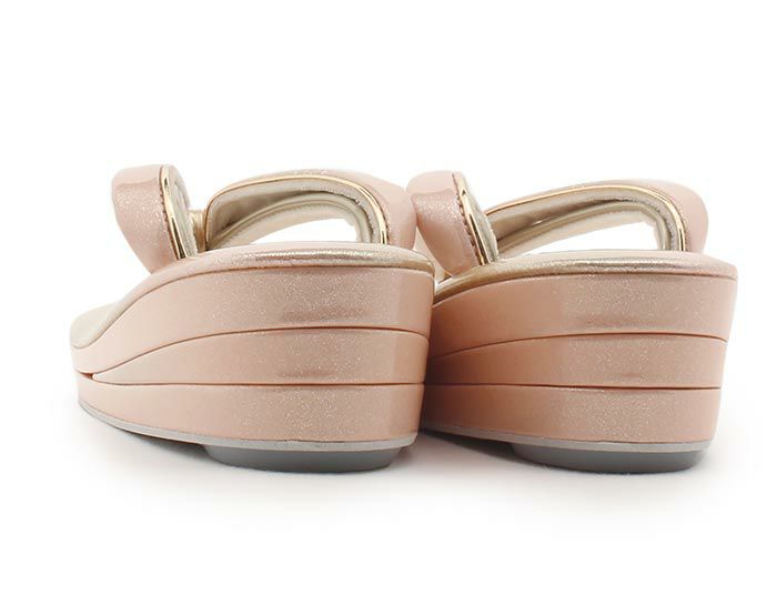 草履留袖用訪問着用レディースMサイズ桃金本革本皮型押し螺鈿細工辻が花金銀たたき2の3枚芯日本製優花緒痛くない歩きやすい女性黒留袖色留袖礼装用フォーマル結婚式ぞうり草履着物草履単品草履だけサーモンピンクゴールド単品fs