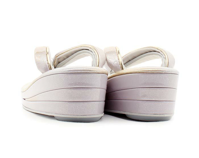 草履留袖用訪問着用レディースSサイズ小さいサイズ薄紫金本革本皮型押し螺鈿細工辻が花金銀たたき2の3枚芯日本製優花緒痛くない歩きやすい女性黒留袖色留袖礼装用フォーマル結婚式ぞうり草履着物草履単品草履だけライトパープル単品fs