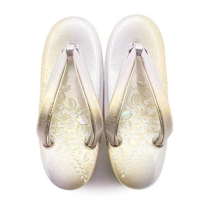 草履留袖用訪問着用レディースSサイズ小さいサイズ薄紫金本革本皮型押し螺鈿細工辻が花金銀たたき2の3枚芯日本製優花緒痛くない歩きやすい女性黒留袖色留袖礼装用フォーマル結婚式ぞうり草履着物草履単品草履だけライトパープル単品fs