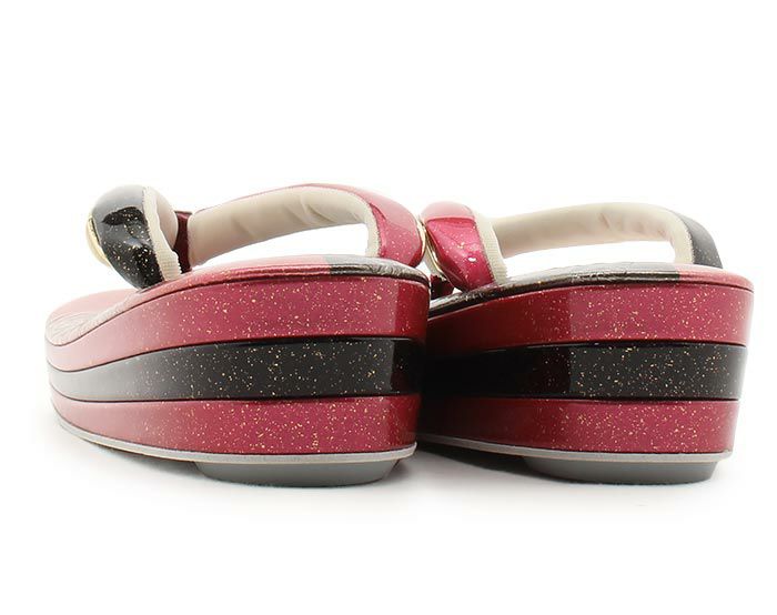 草履成人式振袖用成人用レディースLサイズ赤ピンク黒型押しエナメルラメ金たたき辻が花3枚芯日本製優花緒痛くない歩きやすい女性振袖卒業袴振り袖ママ振おしゃれはたち結婚式ぞうり草履着物草履単品草履だけピンクレッドブラック単品fs