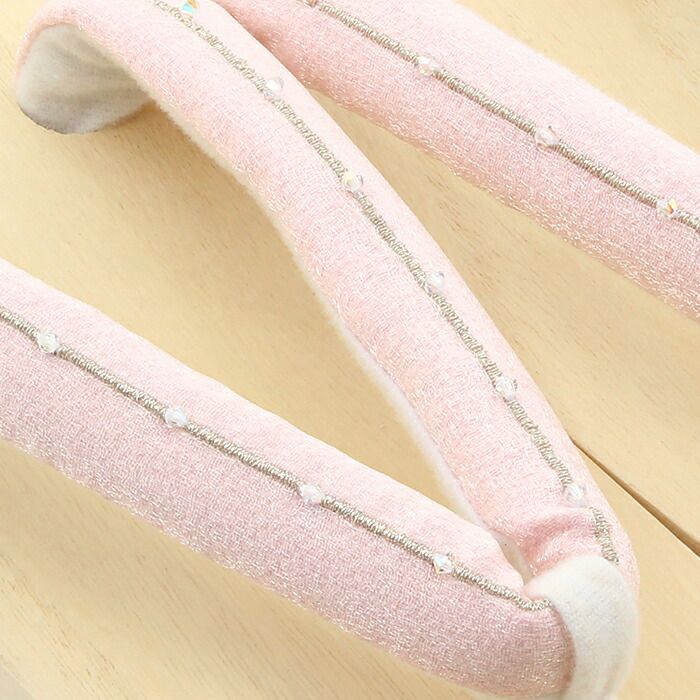 下駄レディース浴衣用ゆかた用白木台ピンクホワイトブルーグレーシルバーラインビーズつばめプリントフリーサイズLサイズ全3色桐下駄女性女性用げた軽いビーズ鼻緒かわいいフェミニン残暑