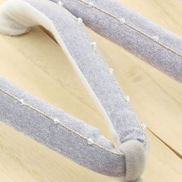 下駄レディース浴衣用ゆかた用白木台ピンクホワイトブルーグレーシルバーラインビーズつばめプリントフリーサイズLサイズ全3色桐下駄女性女性用げた軽いビーズ鼻緒かわいいフェミニン残暑