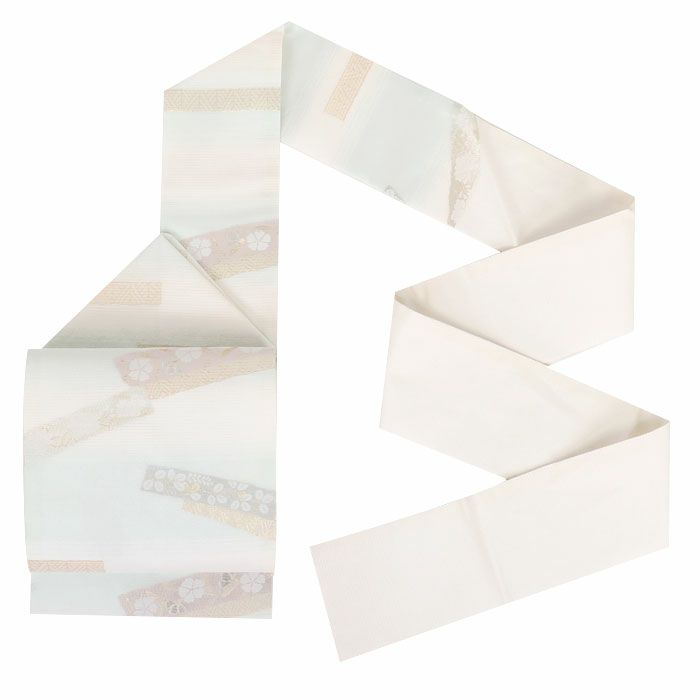 小紋紬色無地御召などのお着物にすぐ使えるお仕立て上がり九寸名古屋帯。春秋冬袷単衣の時期のお着物のお締めいただけます。