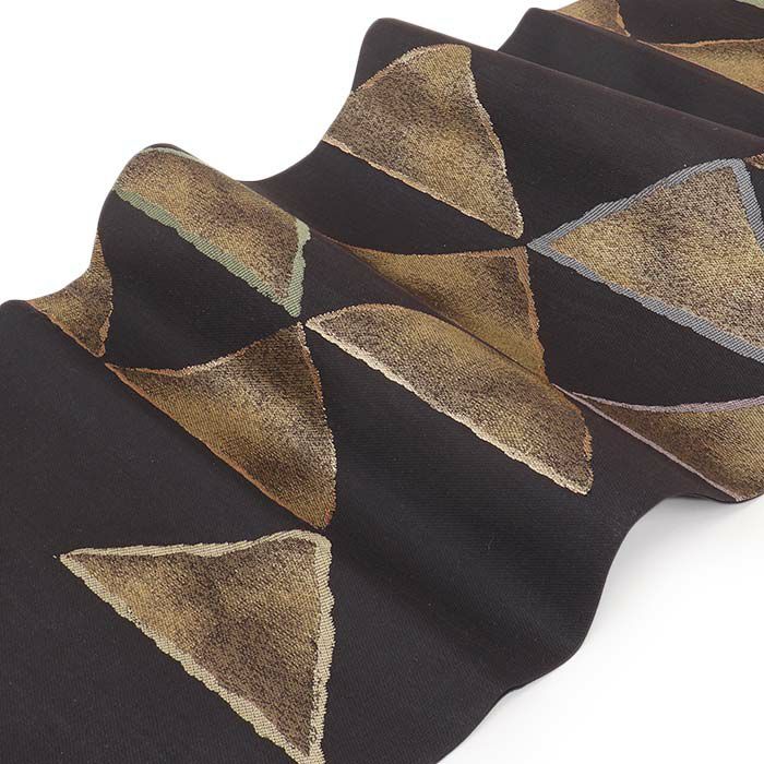 小紋紬色無地御召などのお着物にすぐ使えるお仕立て上がり九寸名古屋帯。春秋冬袷単衣の時期のお着物のお締めいただけます。