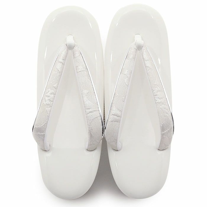 草履バッグセット留袖用訪問着用草履バッグ世美庵Mサイズホワイトシルバー白銀アラベスククラッチチェーン付き2wayベロア3枚芯日本製優花緒痛くない色留袖礼装用準礼装フォーマルセミフォーマル振袖結婚式ぞうり草履草履バックfs