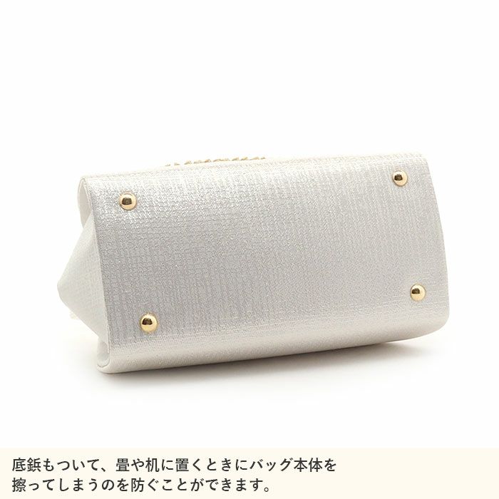 草履バッグセット留袖用訪問着用草履バッグ世美庵Lサイズシルバーゴールドパールコード刺繍3枚芯日本製優花緒2wayかぶせ和洋兼用痛くない色留袖礼装用準礼装フォーマル振袖結婚式パーティーぞうり草履草履バック草履バックセット着物fs
