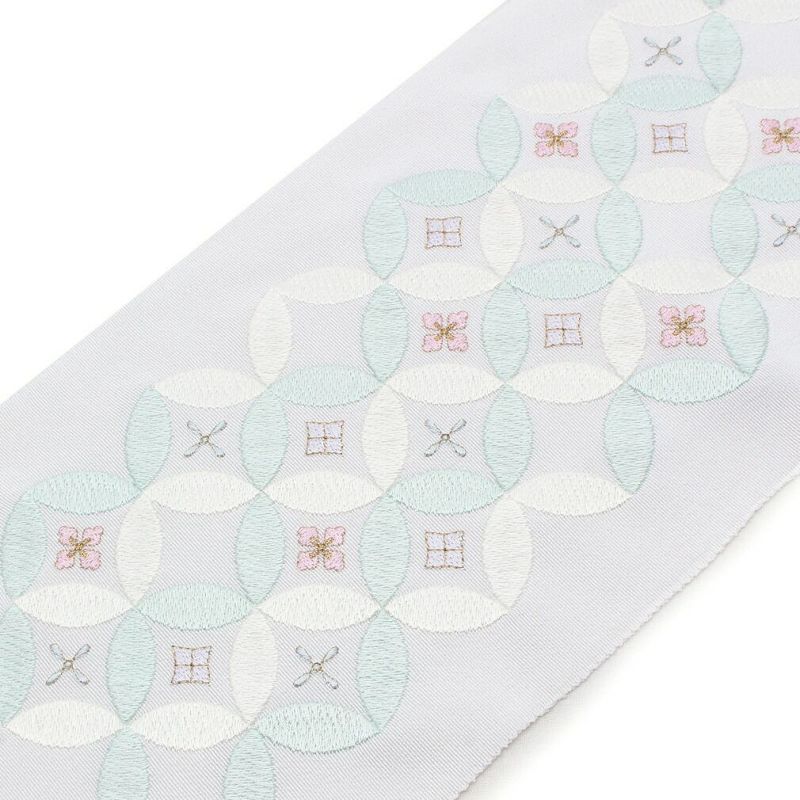 正絹刺繍半襟