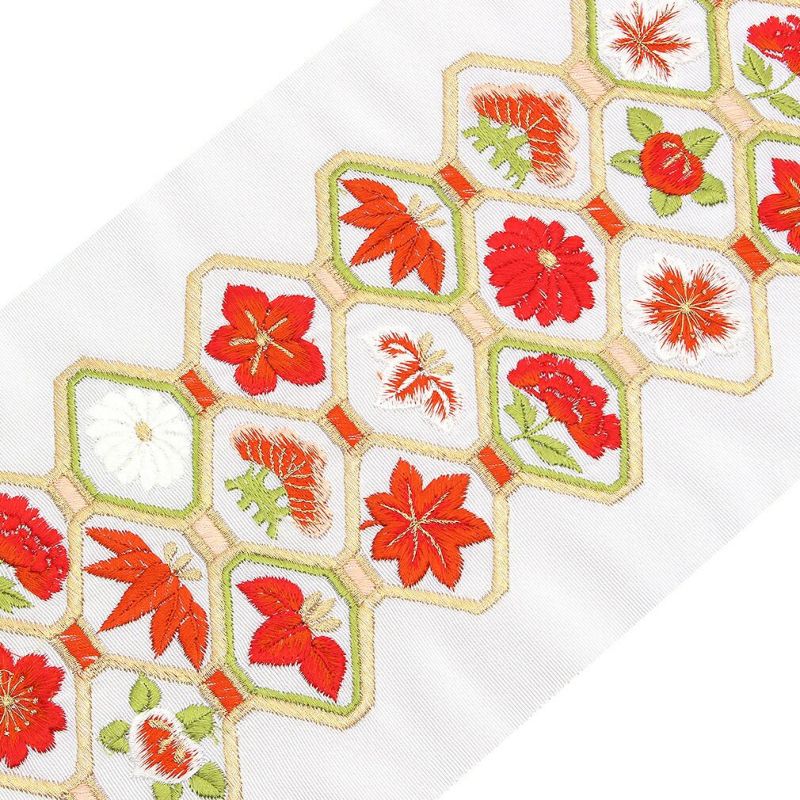 正絹刺繍半襟
