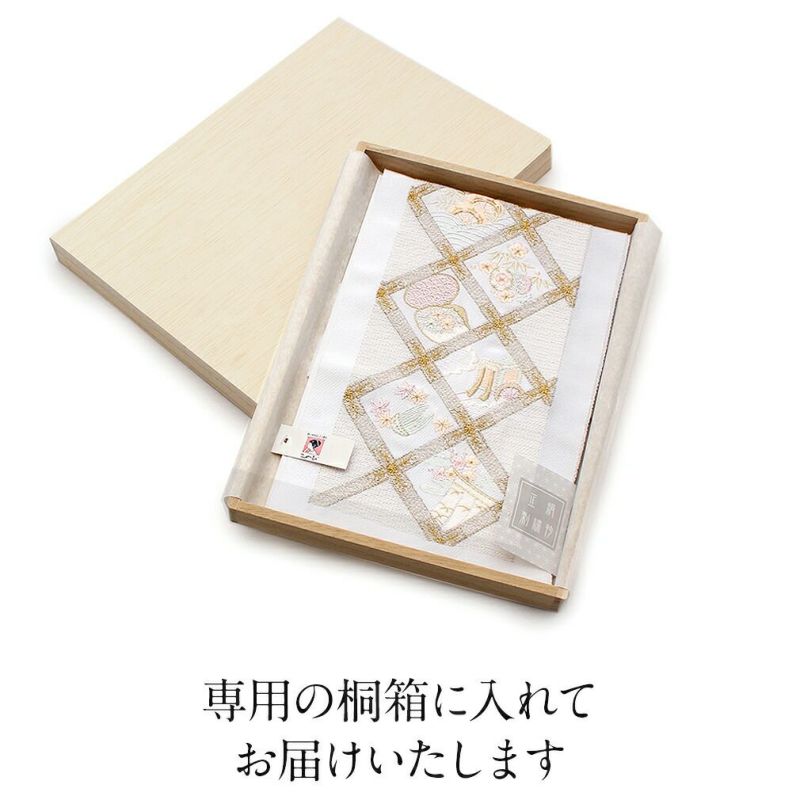 正絹刺繍半襟
