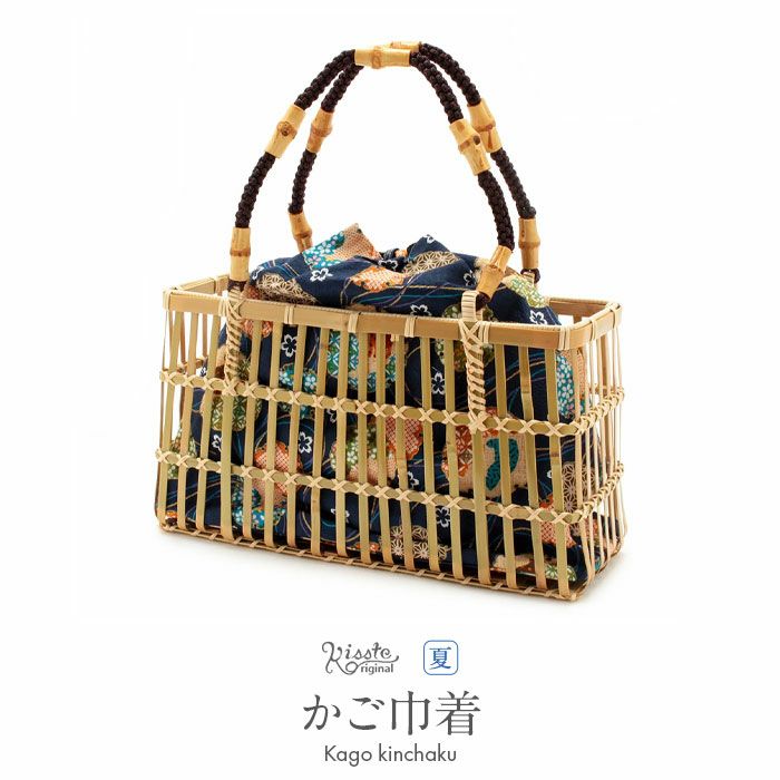 浴衣でのお出かけに欠かせないかご巾着