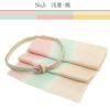 帯締め帯揚げ2点セット礼装用準礼装Kissteオリジナル紫浅葱水色薄黄茶白灰桃蜂蜜シルク正絹日本製メール便対応色留袖訪問着礼装用フォーマル色無地付け下げ結婚式お宮参り七五三ふんわりカラーくすみニュアンス和色