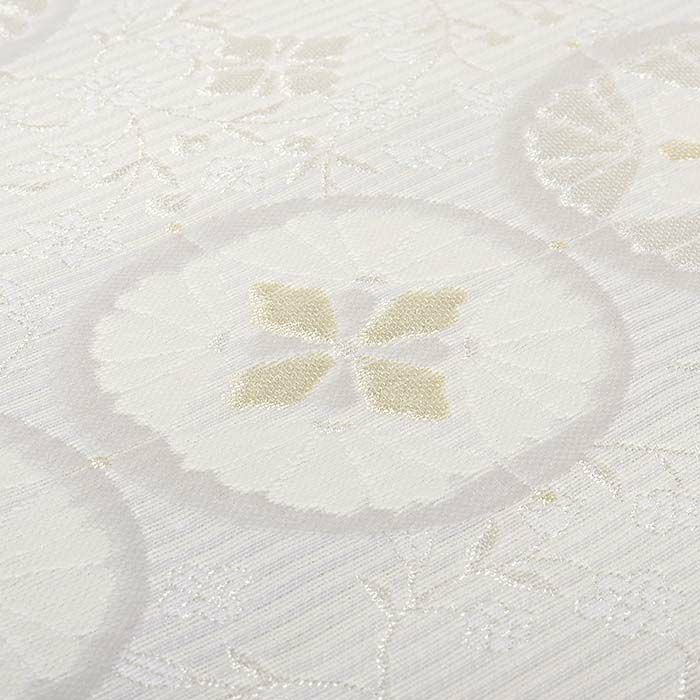 結婚式の黒留袖色留袖や訪問着に合わせたい仕立て上がり袋帯。入学式やお宮参り七五三参り等お子様の行事の礼装にも最適。フォーマルな着物を上品に装う袋帯。