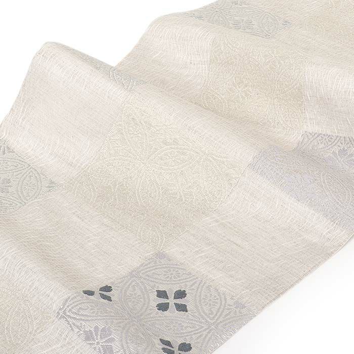 結婚式の黒留袖色留袖や訪問着に合わせたい仕立て上がり袋帯。入学式やお宮参り七五三参り等お子様の行事の礼装にも最適。フォーマルな着物を上品に装う袋帯。