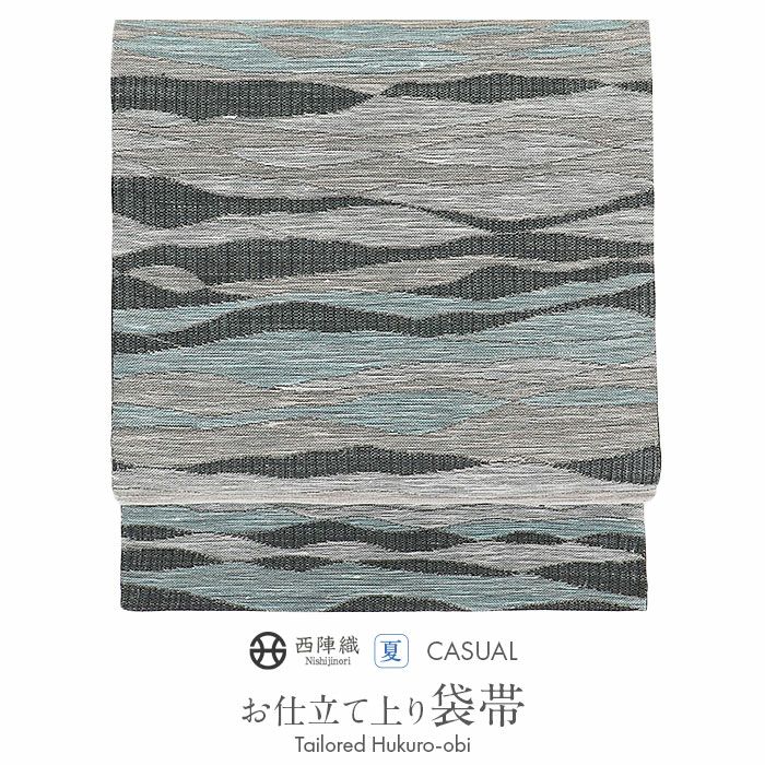 結婚式の黒留袖色留袖や訪問着に合わせたい仕立て上がり袋帯。入学式やお宮参り七五三参り等お子様の行事の礼装にも最適。フォーマルな着物を上品に装う袋帯。