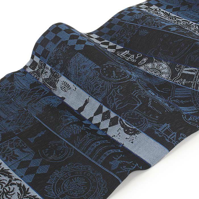 小紋紬色無地御召などのお着物にすぐ使えるお仕立て上がり九寸名古屋帯。春秋冬袷単衣の時期のお着物のお締めいただけます。