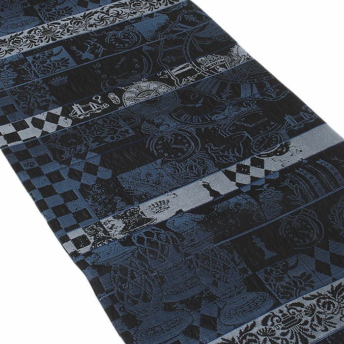 小紋紬色無地御召などのお着物にすぐ使えるお仕立て上がり九寸名古屋帯。春秋冬袷単衣の時期のお着物のお締めいただけます。