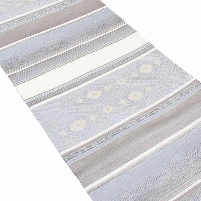 小紋紬色無地御召などのお着物にすぐ使えるお仕立て上がり九寸名古屋帯。春秋冬袷単衣の時期のお着物のお締めいただけます。