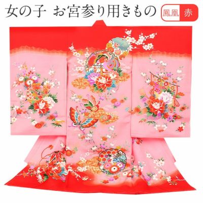 お宮参り女の子 お宮参り着物 女の子用（熨斗目・産着・祝い着）を買う｜京都