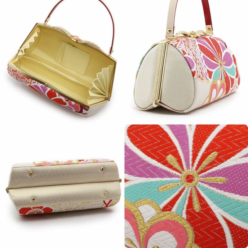 成人式 草履バックセット 3Lサイズ 鹿の子華紋 日本製