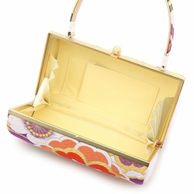 草履バックセット 成人式 振袖 正絹帯地 華紋 正絹 LLサイズ