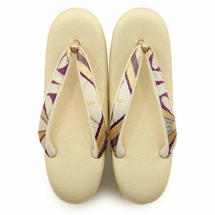 草履バッグセット 成人式 振袖用 成人用 世美庵 Lサイズ 金 ゴールド